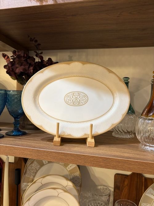 1932663ProductImg Fuente Oval 35cm Golden - Imagen 1