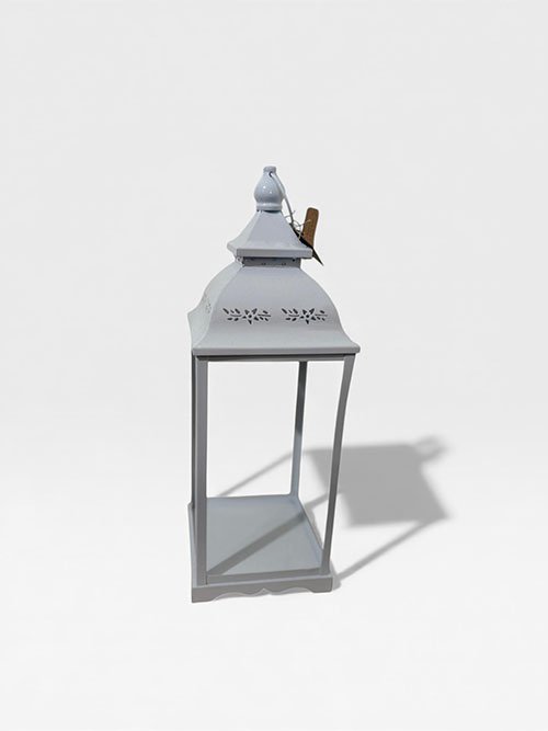 1969818ProductImg Farol Blanco TalladoFloral GR - Imagen 1