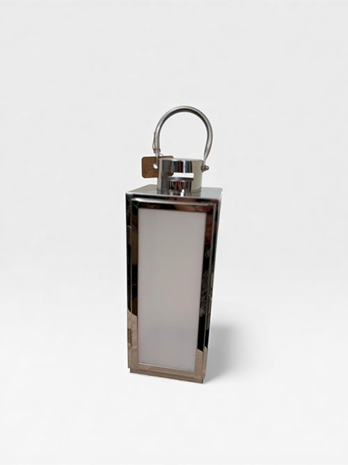 1969836ProductImg Farol Metal Plateado CH - Imagen 1