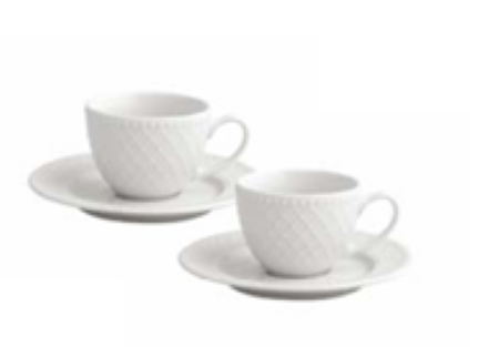 2247073ProductImg Tazas de Cafe x 6 Burlesque Blanco Brandani - Imagen 1