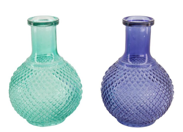 1557720ProductImg jarroncito/BOTELLA CRISTAL COLORES 10x15 - Imagen 1