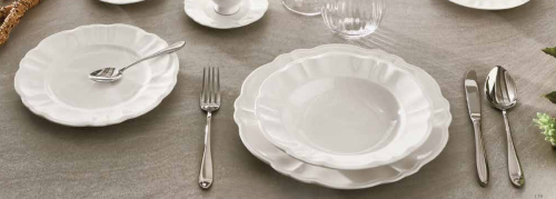 2381534ProductImg 18 Pzs Vajilla Georgette New Bone China - Imagen 1