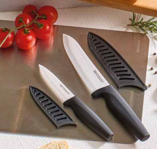 2404777ProductImg Cuchillo Ceramica mango negro - Imagen 1