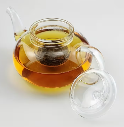 Tetera  de Vidrio con Infusor, (1000 ml)