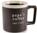 Taza de porcelana "mamá y papá".  400ml