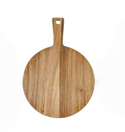 Tabla de Pizza de Madera de Acacia
