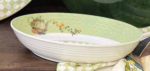 Fuente Ovalada  Wonderland Melamina 33cm