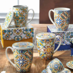 Taza Medicea C/ colador y caja - Imagen 2