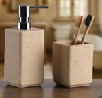 Porta Cepillos Neiva Beige - Imagen 2