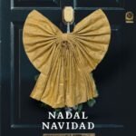 Moño Dorado y Rojo Navidad - Imagen 2